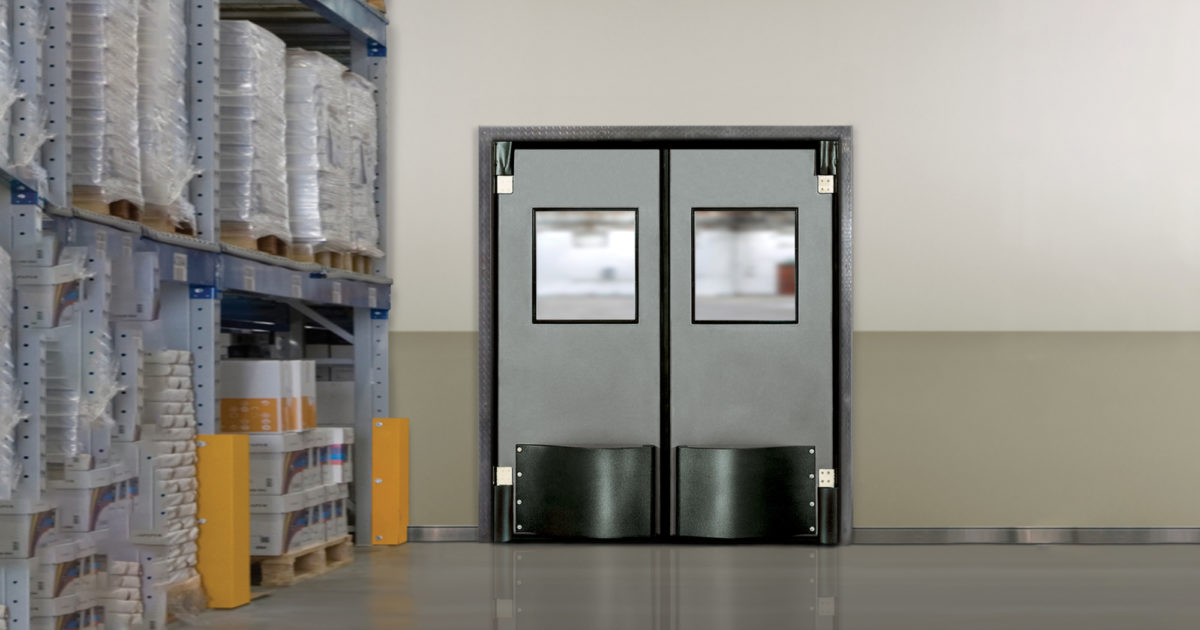 Puertas de vaivén Chase Doors para restaurantes y áreas de servicio